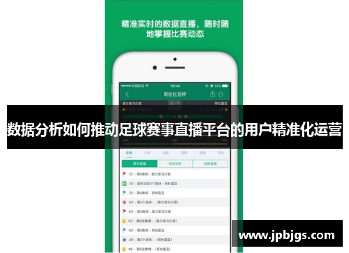 数据分析如何推动足球赛事直播平台的用户精准化运营